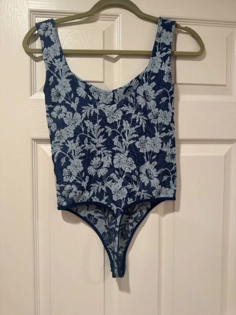 Free People floral bodysuit
